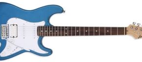 Aria STG 004 Stratocaster in Metallic Blue