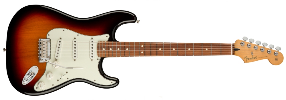 Fender Player Stratocaster 3-Colour Sunburst Pau Ferro