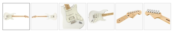 Fender Player Stratocaster HSS MN/Polar White