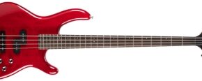 Cort Action Bass Plus - Transparent Red