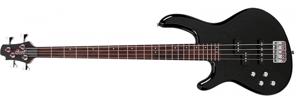 Cort Action Plus Bass Black [Left- Handed]
